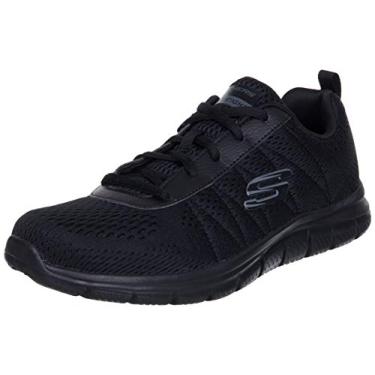 Imagem de Skechers Tênis masculino Track Moulton Oxford, Preto/preto, 39