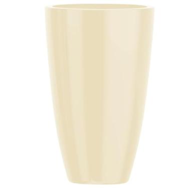 Imagem de Vaso Plantas Decorativo Fibra De Vidro Grande 70cm Roma M (Areia)