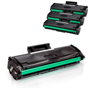 Imagem de Conjunto Kit 3 Toner Compatível D101 100% Novo Chip Atualizado Para Im