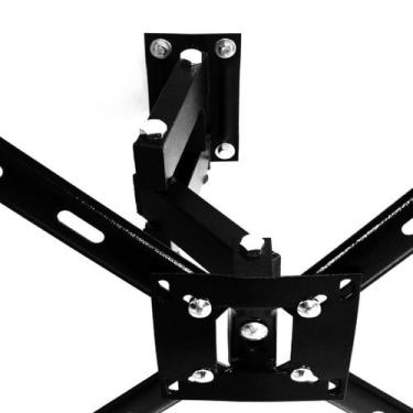 Imagem de Suporte articulado 4 mov até 56 polegadas para TV e Suporte Fixo - Cab