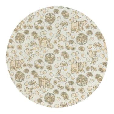 Imagem de Capas Para Sousplat 35 cm Páscoa Colorido Coelhinho - MUMUDECOR, COELH