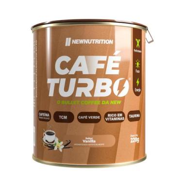 Imagem de Cafe Turbo 220g Vanilla - Lata - Newnutrition, Baunilha, 220g