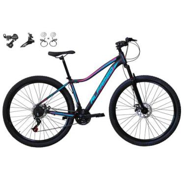 Imagem de Bicicleta Aro 29 Alfameq Pandora Feminina Alumínio Câmbios Shimano 21v