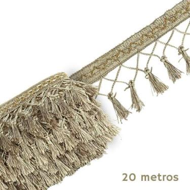 Imagem de Pingente De Seda Tassel - Fita- Bege - Nº: 297 C/20M- Nybc