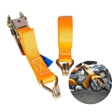 Imagem de Cinta Catraca Amarrar Carga Moto Jetski Reboque 500Kg - Startools