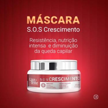 Imagem de Máscara SOS Crescimento 300g Lizz ante Crescimento Acelerado Preenche 