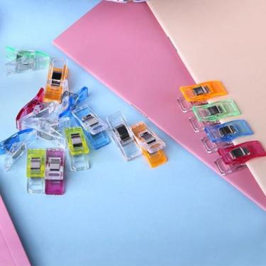 Imagem de 10 Clips, Pregador Ou Grampo Para Costura, Quilting Colorido - AllinaB