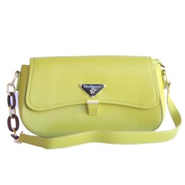 Imagem de Bolsa Prática Feminina Túlio Rossato Vegan Casual Verde Lima - Tulio R