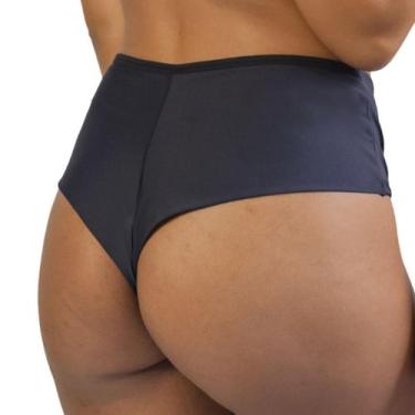 Imagem de Calcinha Premium Cos Alto Cintura Alta Fio Dental Duplo Não Marca Na R