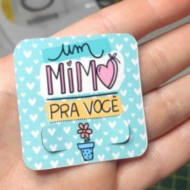 Imagem de 100 Tag para Brinco Etiqueta Personalizada Mimo Cliente - GuttiPrint, 