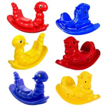 Imagem de Gangorra Infantil 1 Lugar Cavalo Ou Nhoca  - Rotoplay Brinquedos
