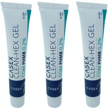Imagem de Kit 03 Pomadas Hospitalar Trata Ferida Lesão Cirúrgicas 30gr - Casex