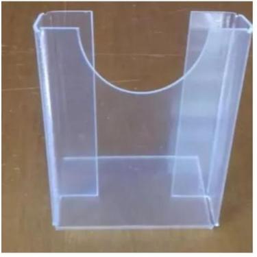 Imagem de Display A6 (10x15) Porta Panfleto Flyer Folder Acrílico 1 Pc - AGV Cri