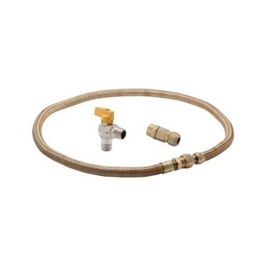 Imagem de Kit Instalação Gás Encanado com Registro para Fogão de Piso e Cooktop Electrolux