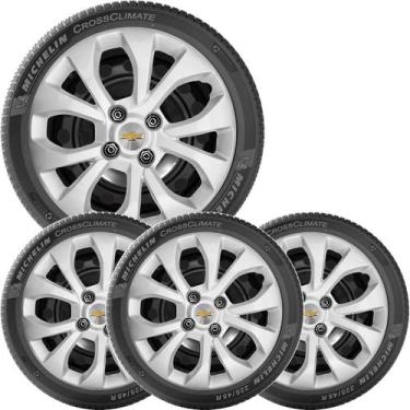 Imagem de 4x Calota Onix Prisma 2017/2021 Aro 15 375cb - grid