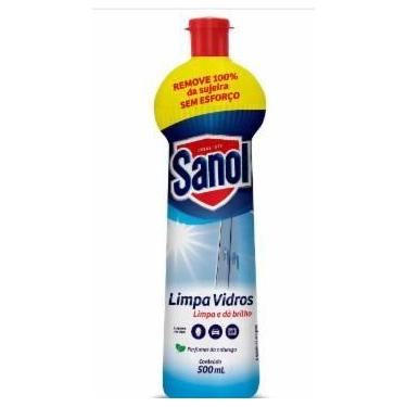 Imagem de Limpa vidros sanol squeeze 500ml
