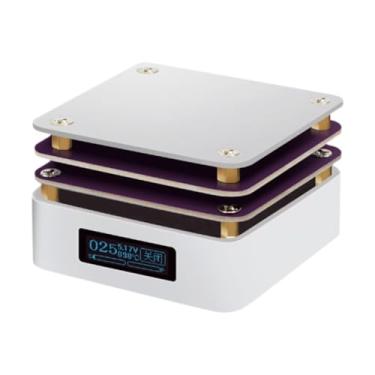 Imagem de Mini pré-aquecedor de estação de pré-aquecimento de soldagem de placa quente para aquecimento de soldagem de ferro de solda