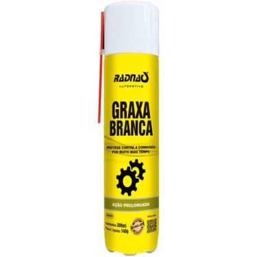 Imagem de Graxa Branca Aerossol Radnaq 300ml RQ6060