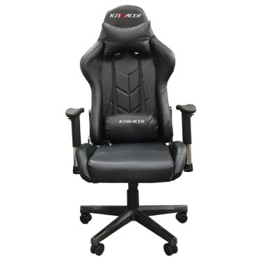 Imagem de Cadeira Gamer Escritório Ergonômica Giratória Massageadora Cor: Preto
