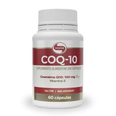 Imagem de Coenzima Q10 + Vitamina E 60 cap (100mg por porção) - Vitafor