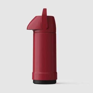 Imagem de Garrafa Térmica GLT Pressão 1L Vermelho Intenso Invicta, Único