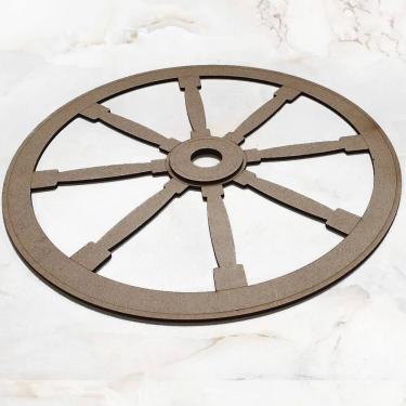 Imagem de Roda de Carroça Decoração Festa Fazendinha Mdf Corte Laser