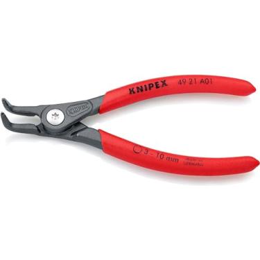 Imagem de KNIPEX Ferramentas – Alicate de pressão de precisão, externo, ângulo de 90 graus, diâmetro do eixo de 1/8"-25/64" (4921A01), 5,20