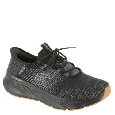 Imagem de Skechers Tênis masculino Edgeride Raygo Hands Free Slip-in, Preto/preto, 10.5 X-Wide