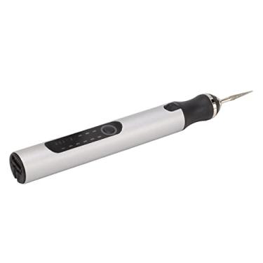 Imagem de Caneta de Gravura Elétrica, Liga de Alumínio Mini Micro Gravador Com Chip de Proteção de Sobrecarga Inteligente, Ferramenta de Gravura Sem Fio, Máquina de Gravura Portátil Leve