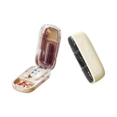 Imagem de Cortador Divisor De Múltiplas Comprimidos Ajustável 1/2 1/4 Com Lâmina