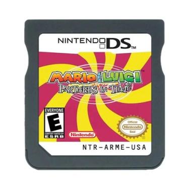 Imagem de Cartucho De Jogo Super Mario Series Bros DS Para NDSI 3DS Versão Ameri
