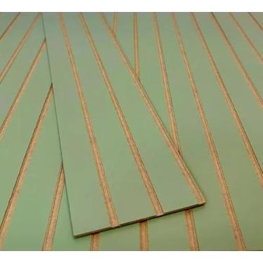 Imagem de Painéis Ripados autocolante (30, Verde)