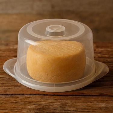 Imagem de Porta Queijo com Tampa Sanremo em Plástico Transparente