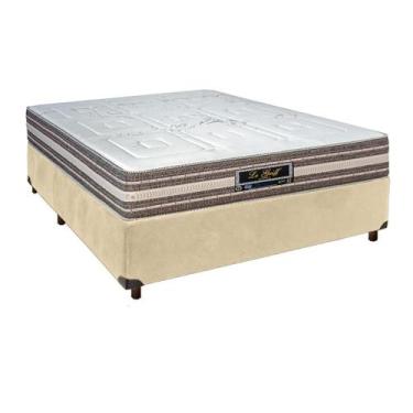 Imagem de Colchão Casal Molas Ensacadas + Box Perola - Legriff - Sankonfort