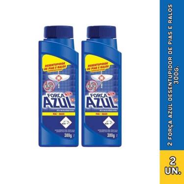 Imagem de Kit de Desentupidor de Pias e Ralos Força Azul Bombril 300 g, 2UND