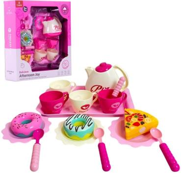 Imagem de Brinquedo Kit Chá Da Tarde Infantil Com 16 Peças - Castela