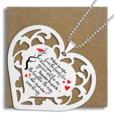 Imagem de Ornamento memorial "A Limb Has Fallen from The Family Tree" Cardinal Luto Lembrança Presente Ornamentos Pendurados S2X29