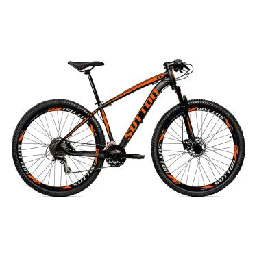 Imagem de Bicicleta Aro 29 Sutton Extreme 21V Shimano Freio a Disco Quadro de Alumínio 21 Marchas com Suspensão Com Trava e Regulagem