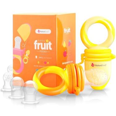 Imagem de Alimentador de comida para bebês NatureBond Fruit Pacifier Nibbler (pa