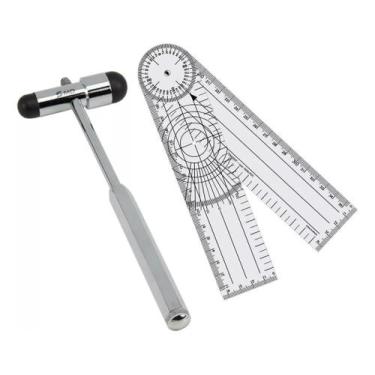 Imagem de Kit Martelo Neuro Buck Md + Goniômetro Grande Trident