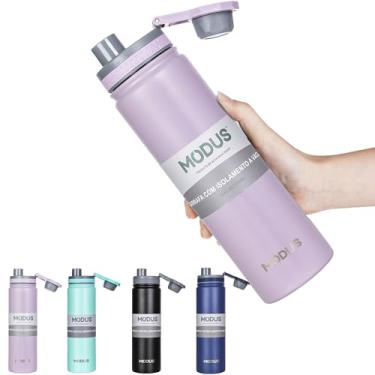 Imagem de Garrafa Térmica De 304 Aço Inox De Água Manter A Vácuo 750ml (Roxo)