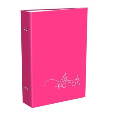 Imagem de Album Para 208 Fotos 10X15 Rosa Da Princesa Menina Ou Bebê