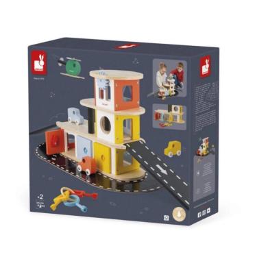 Imagem de Super Garagem De Madeira Janod J04636