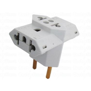 Imagem de Adaptador Elétrico T Tomada Benjamin Pino T 10A