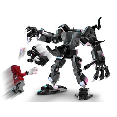 Imagem de Lego Marvel Armadura Mech Venom vs. Miles Morales 134 Peças - 76276