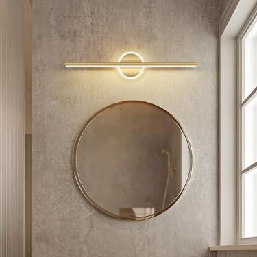 Imagem de Lâmpadas de parede LED Lâmpada de espelho Luz de banheiro Lâmpada de parede longa Luz de armário de alumínio moderna Iluminação de parede para sala de estar quarto banheiro escada corredor (luz quente