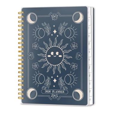 Imagem de Agenda Lonely 2026 semanal e mensal A4 PP (Smill Sun)