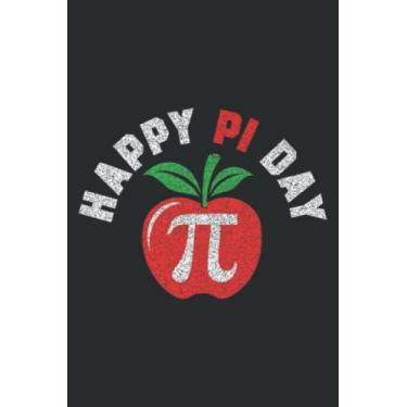 Imagem de Apple Pi Day 3 14 Math Teacher Student Geek Nerd Geometry: Lined Journal & Diary for Writing & Notes with 6x9 inches, 110 Pages for Girls and Women, Memo Diary Subject Notebooks Planner.
