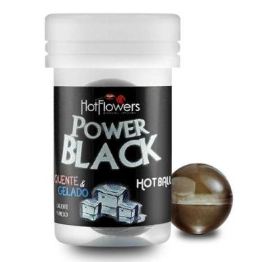 Imagem de 2 Hot Ball Power Black Hot Flowers Bolinha Explosiva Prazer e Sensação