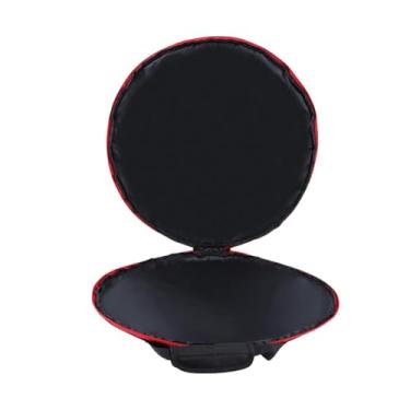 Imagem de Vaveren Bolsa de Transporte para Alvos de Dardos, Prática, Profissional, com Bolso Extra Traseiro, Preta E Compacta